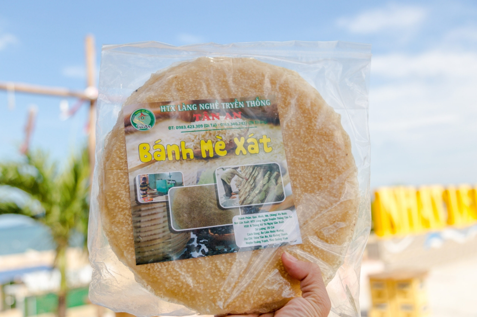 Danh sách 10 món đặc sản Quảng Bình không thể bỏ lỡ 13 Đặc sản làm quà: Bánh tráng Tân An